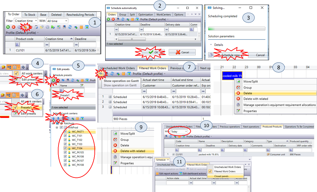 рис.6.13. Робота з Work orders